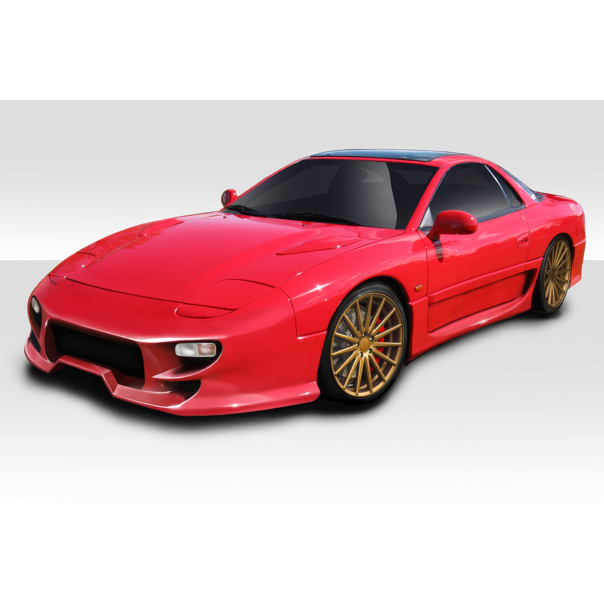 Modify your Mitsubishi 3000GT 1991 with our Exterior/Complete Body Kits - Front three quarter angle view of the vehicle