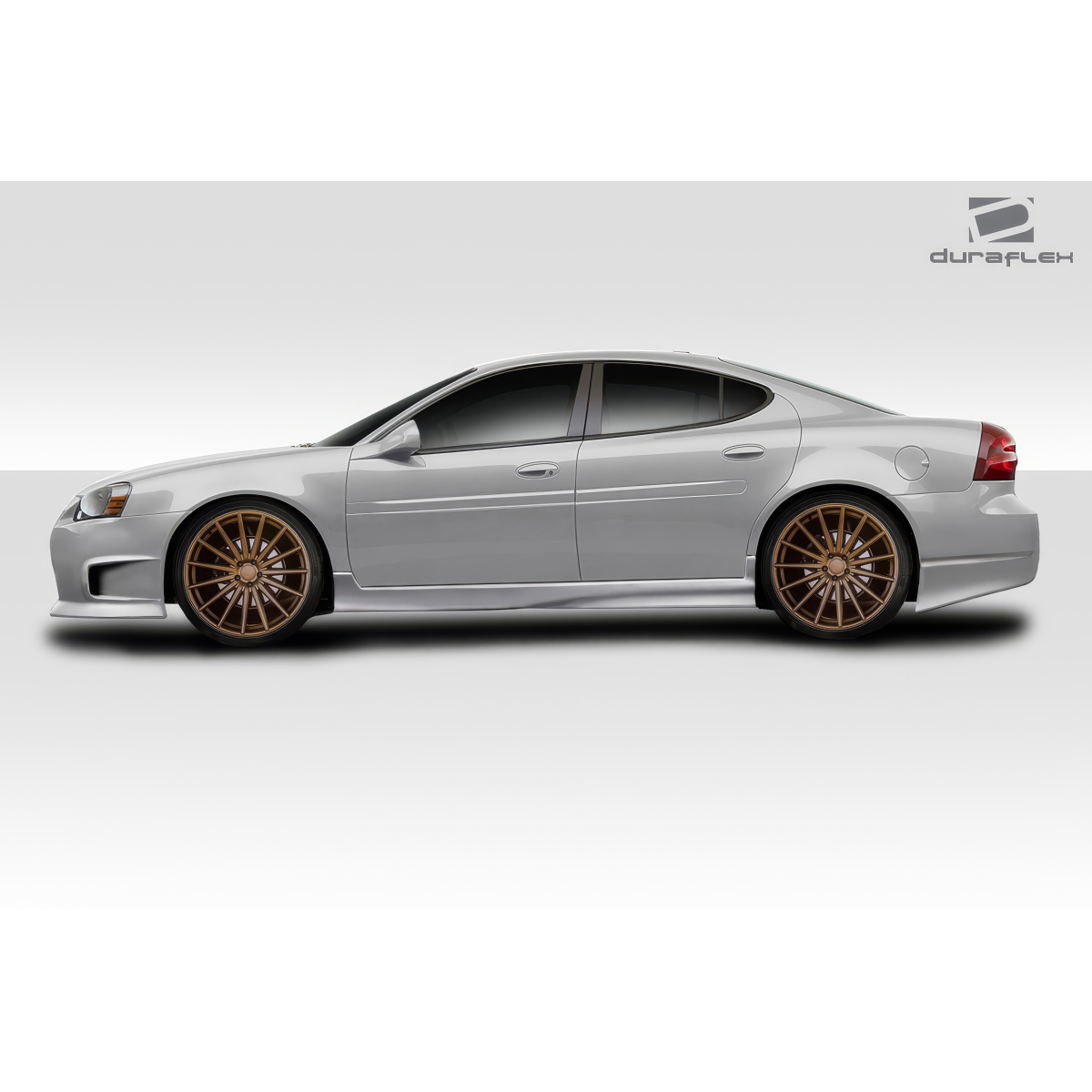 Modify your Pontiac Grand Prix 2004 with our Exterior/Complete Body Kits - Side angle view of a modified vehicle