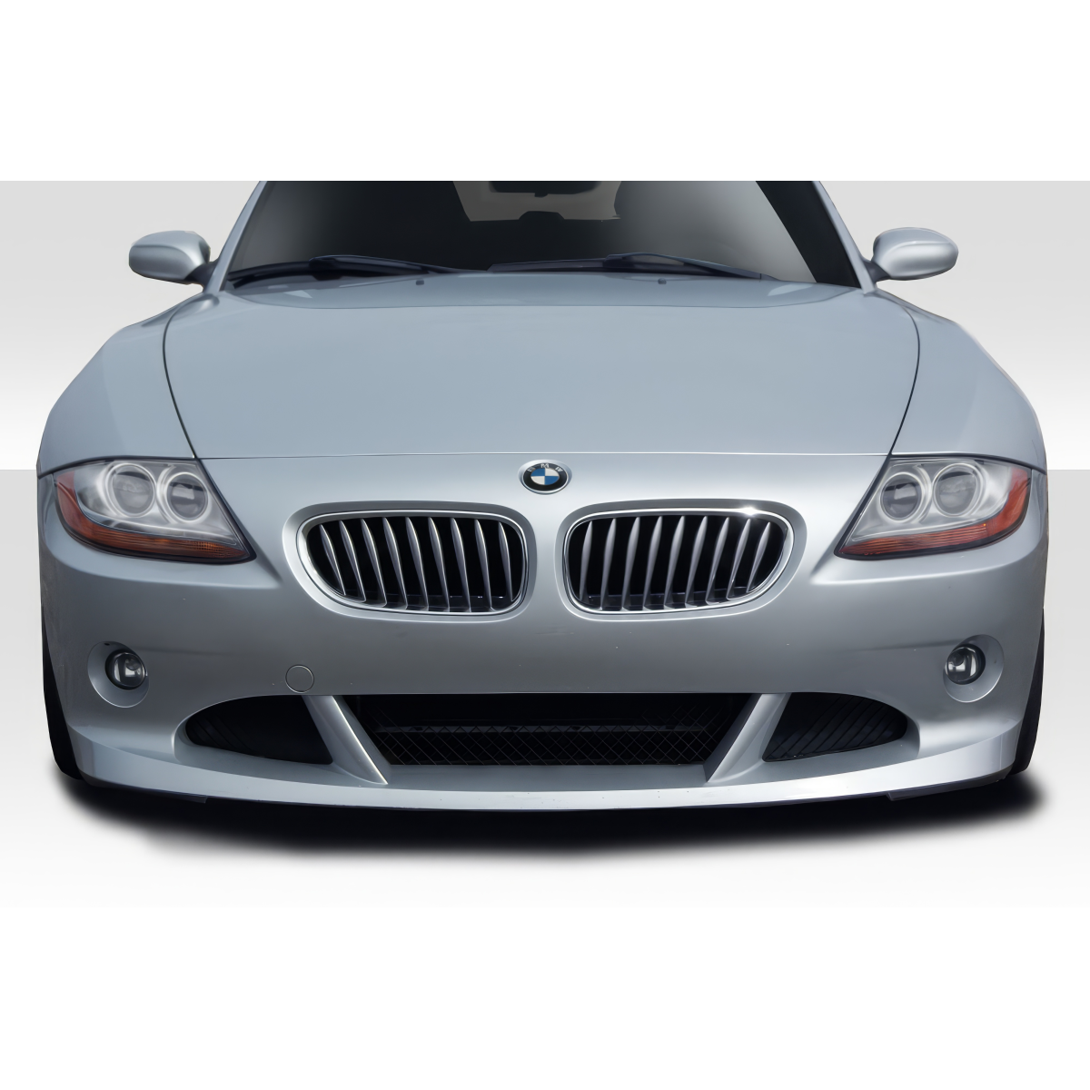 Modify your BMW Z4 2003 with our Exterior/Front Bumpers or Lips - Front view at eye level angle