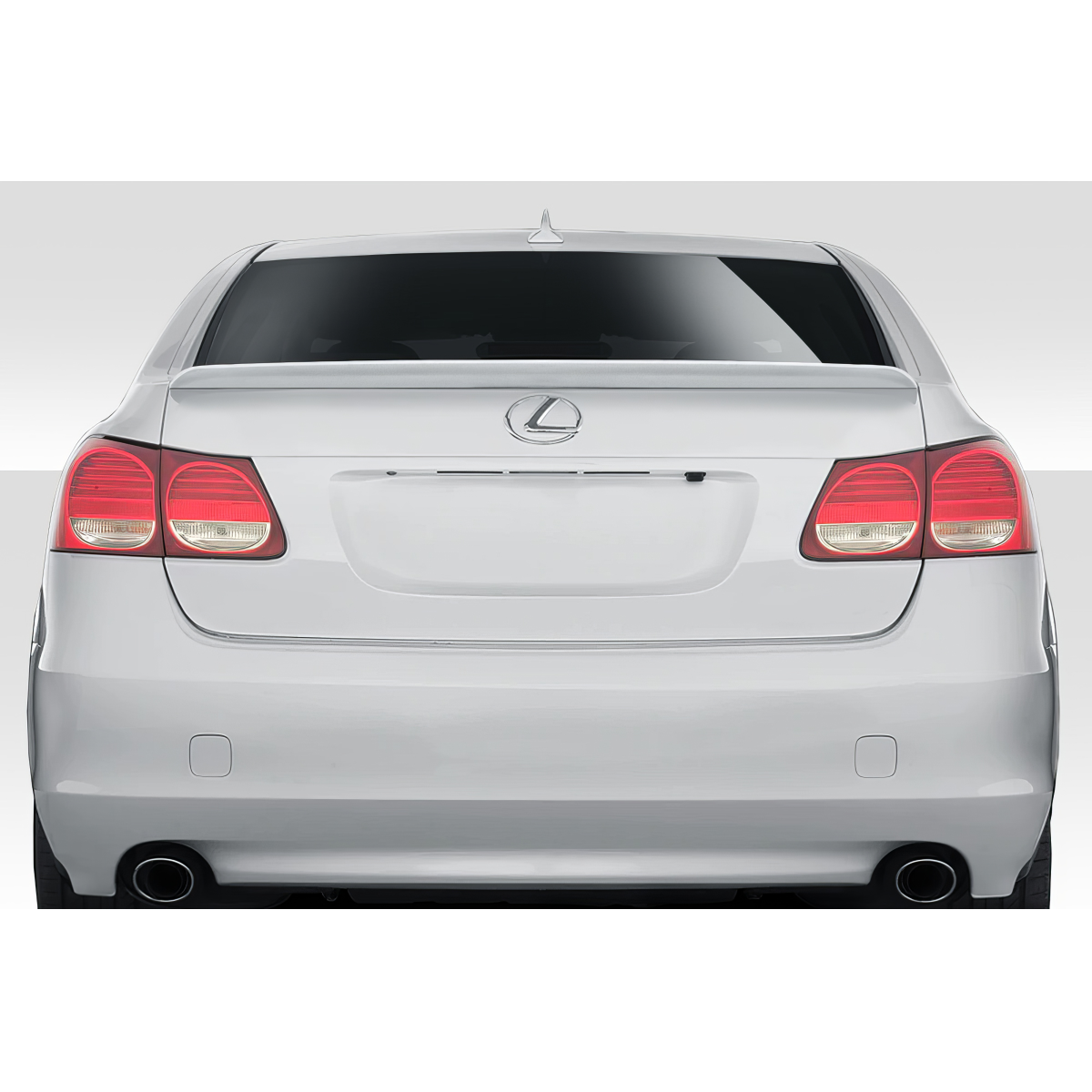 Modify your Lexus GS300 2006 with our Exterior/Wings - Rear view angle of Lexus GS300 trunk lid spoiler