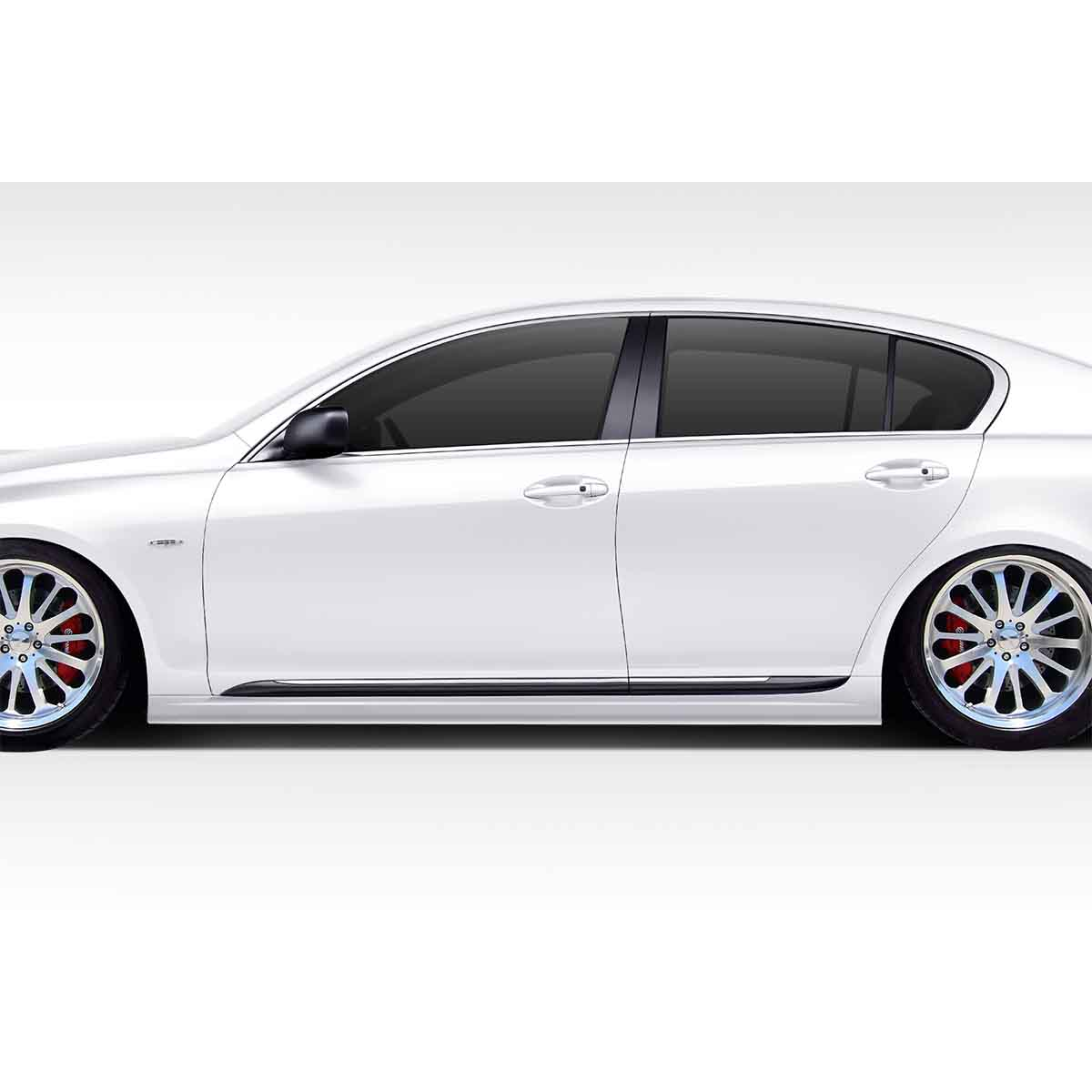 Modify your Lexus GS300 2006 with our Exterior/Side Skirts - Side profile view of the vehicle