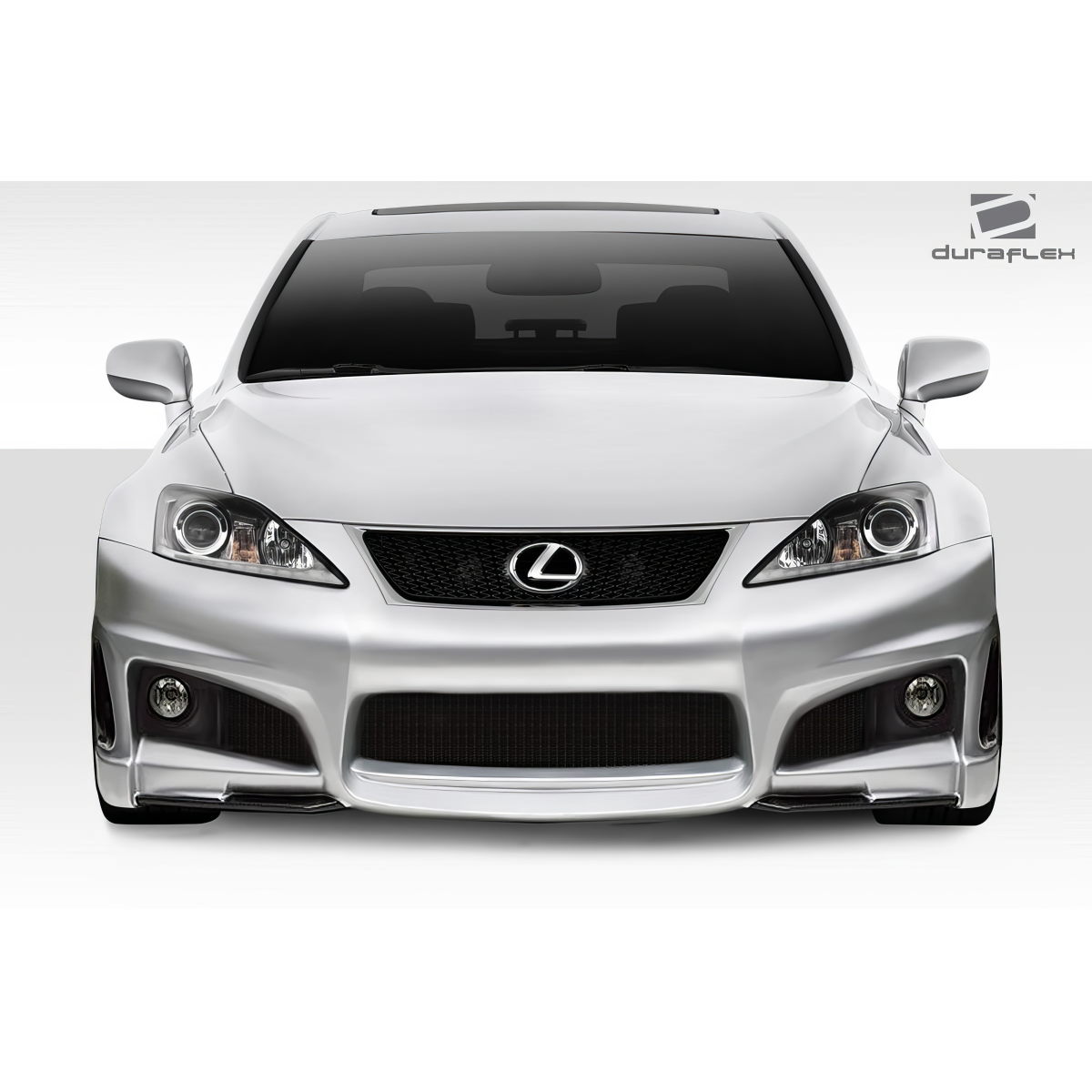 Modify your Lexus IS F 2008 with our Exterior/Front Bumpers or Lips - Front view of vehicle at eye level angle