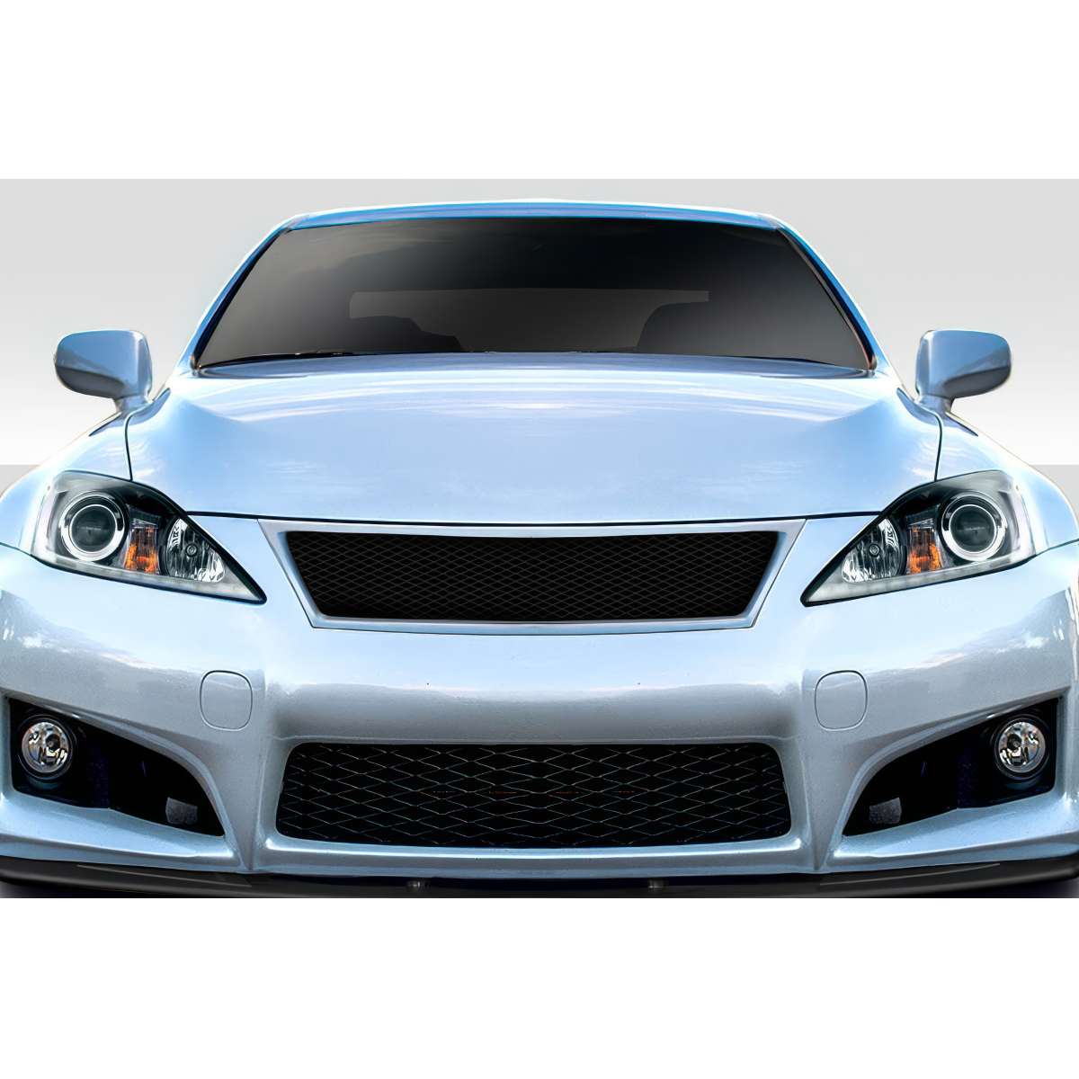 Modify your Lexus IS F 2008 with our Exterior/Grilles - Front view of vehicle at eye level