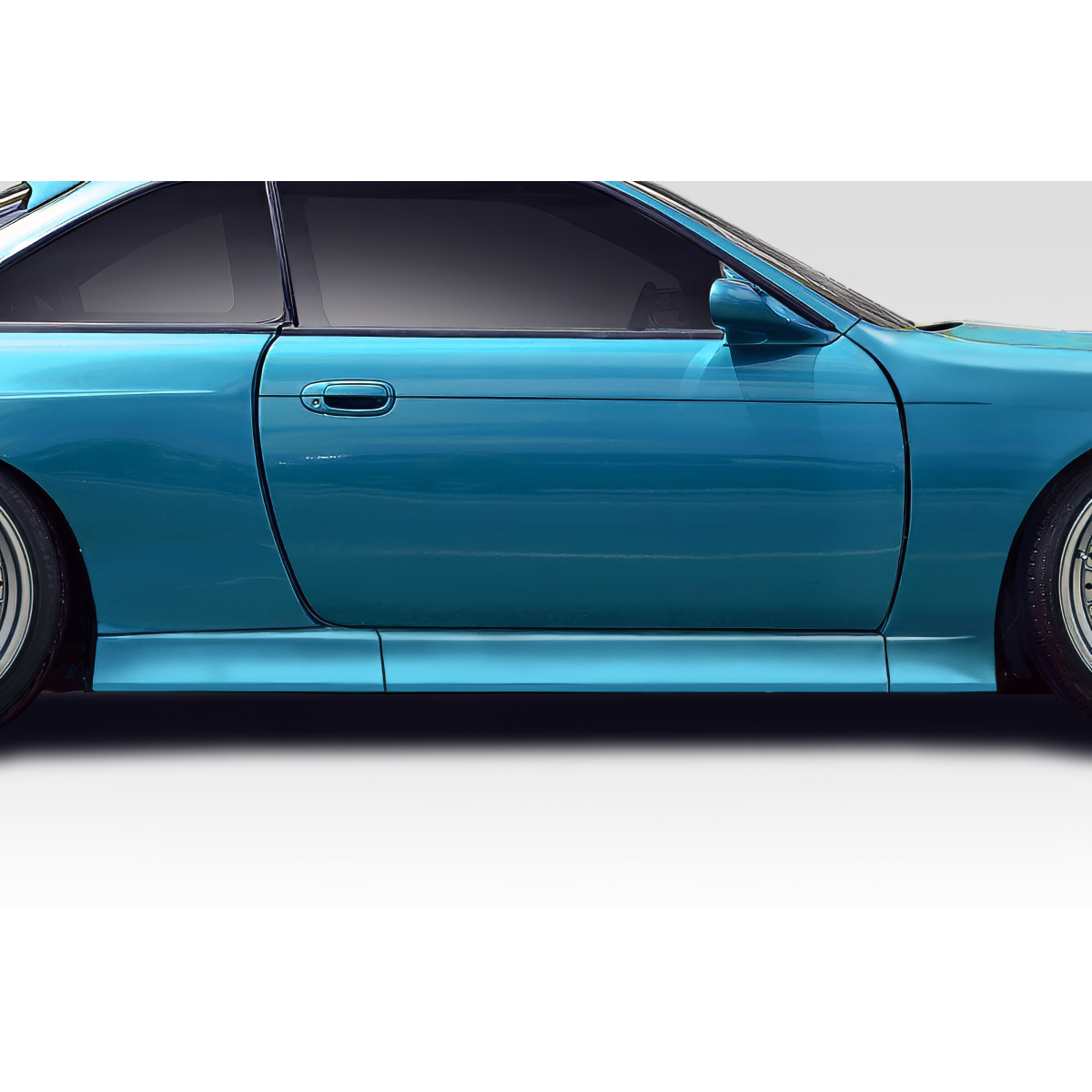 Modify your Nissan 240SX 1995 with our Exterior/Side Skirts - Side profile view of vehicle with angle 90 degrees