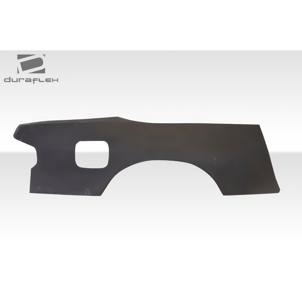 Modify your Nissan 240SX 1989 with our Exterior/Fenders - Side angle view of a rear fender flare part