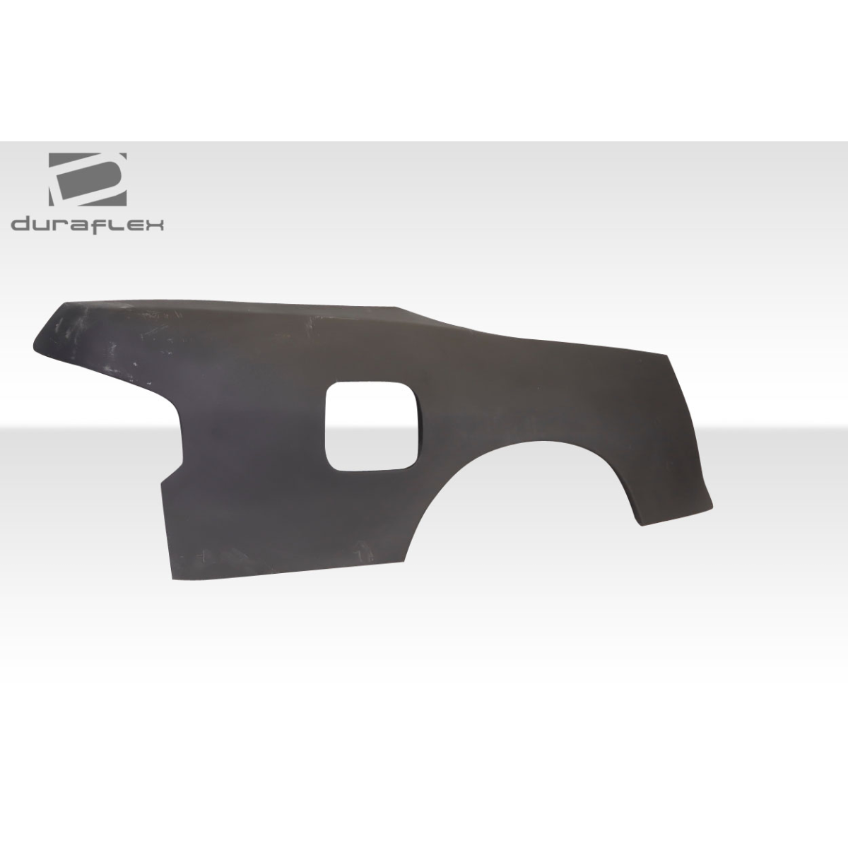 Modify your Nissan 240SX 1989 with our Exterior/Fenders - Side view angle of the rear fender flare part