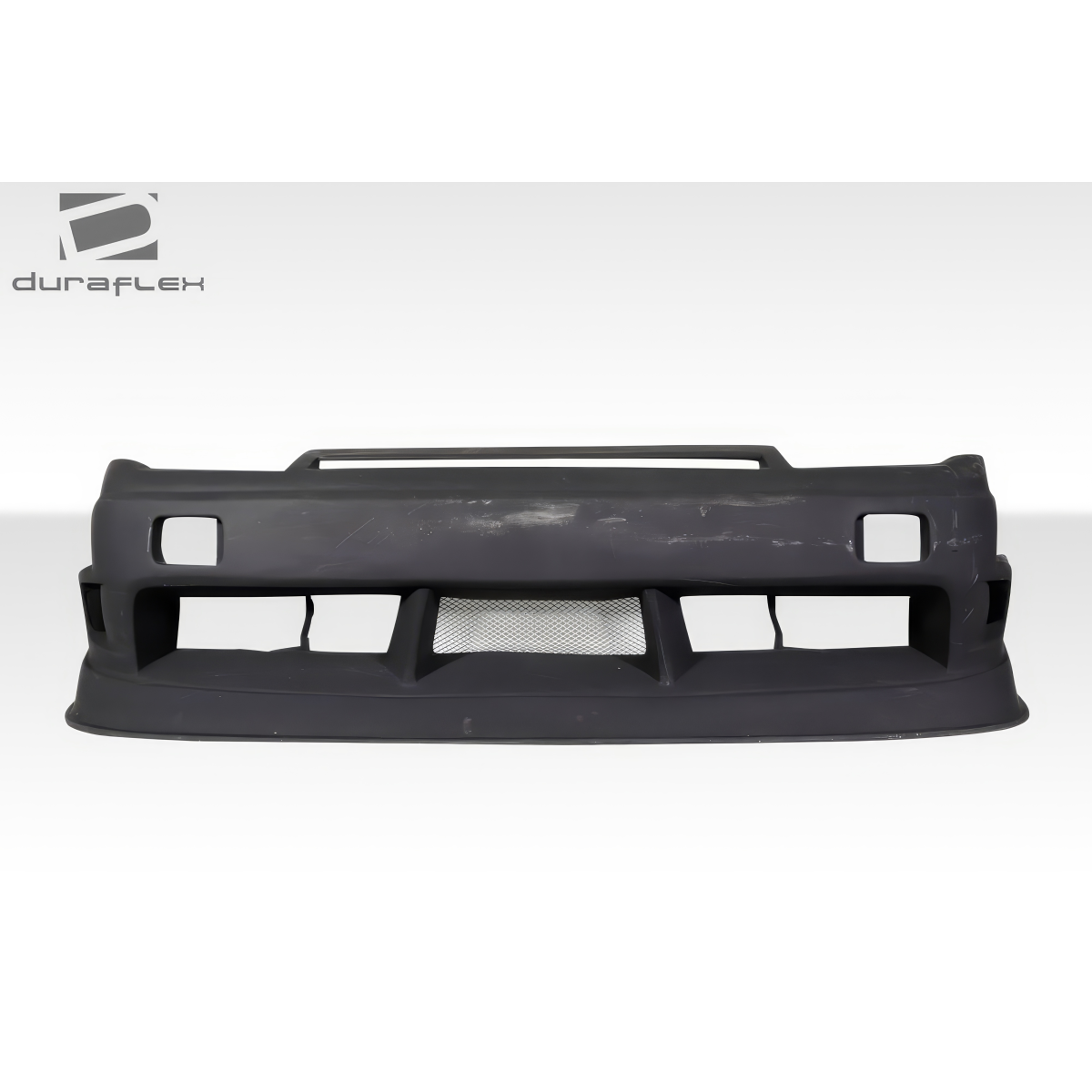 Modify your Nissan 240SX 1989 with our Exterior/Front Bumpers - Front view of bumper part at eye level