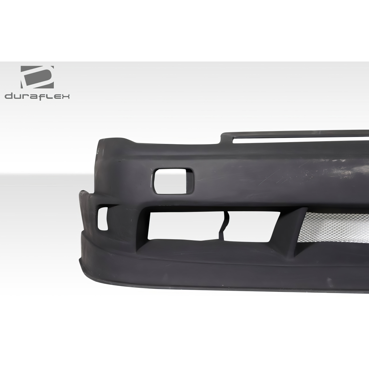 Modify your Nissan 240SX 1989 with our Exterior/Front Bumpers - Front view of the bumper part at a slight angle