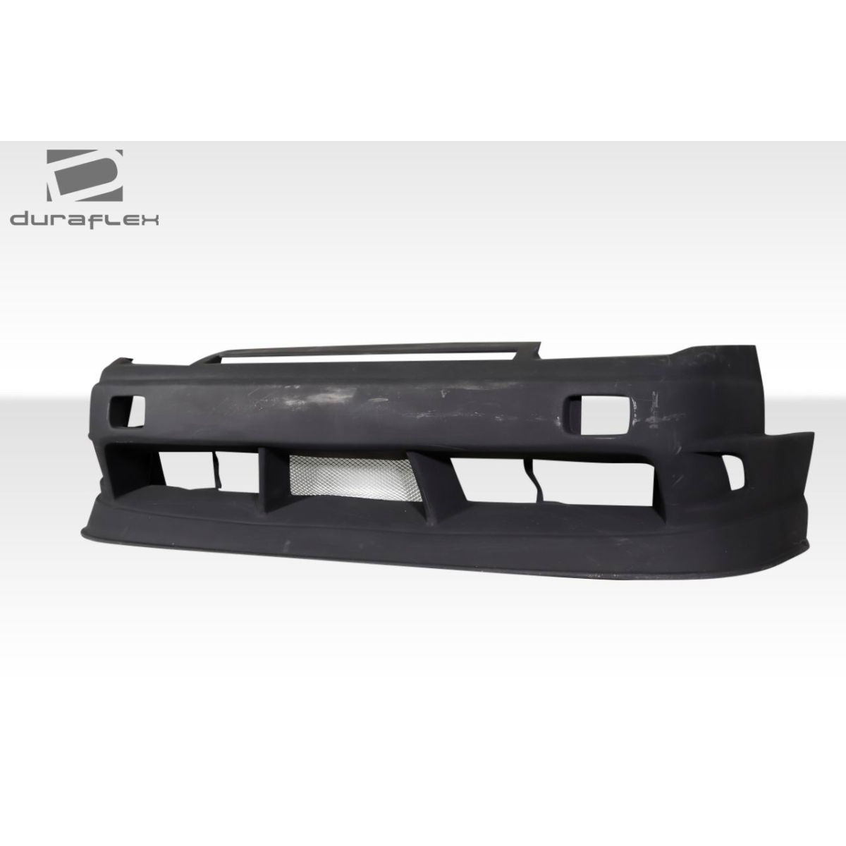 Modify your Nissan 240SX 1989 with our Exterior/Front Bumpers - Viewed from the front at eye level