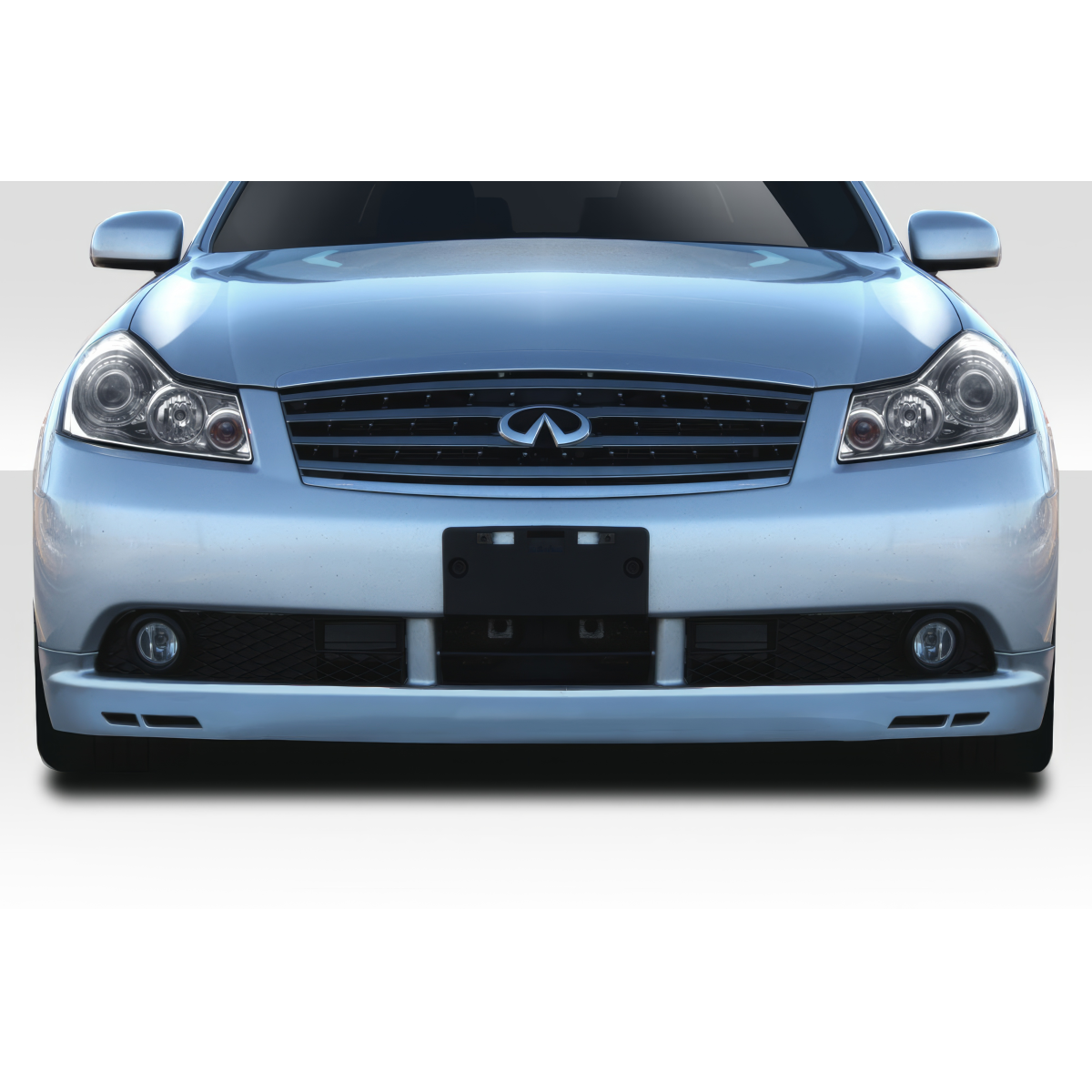 Modify your Infiniti M35 2006 with our Exterior/Front Lips - Front view of the Infiniti M35 M45