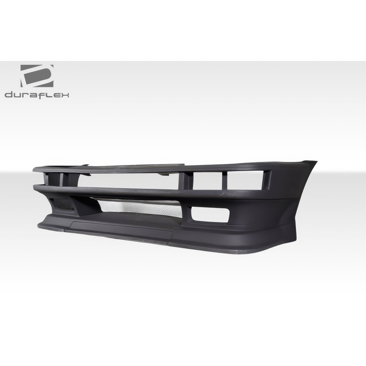 Modify your Toyota Corolla 1984 with our Exterior/Front Bumpers or Lips - Side angle view of the front bumper part