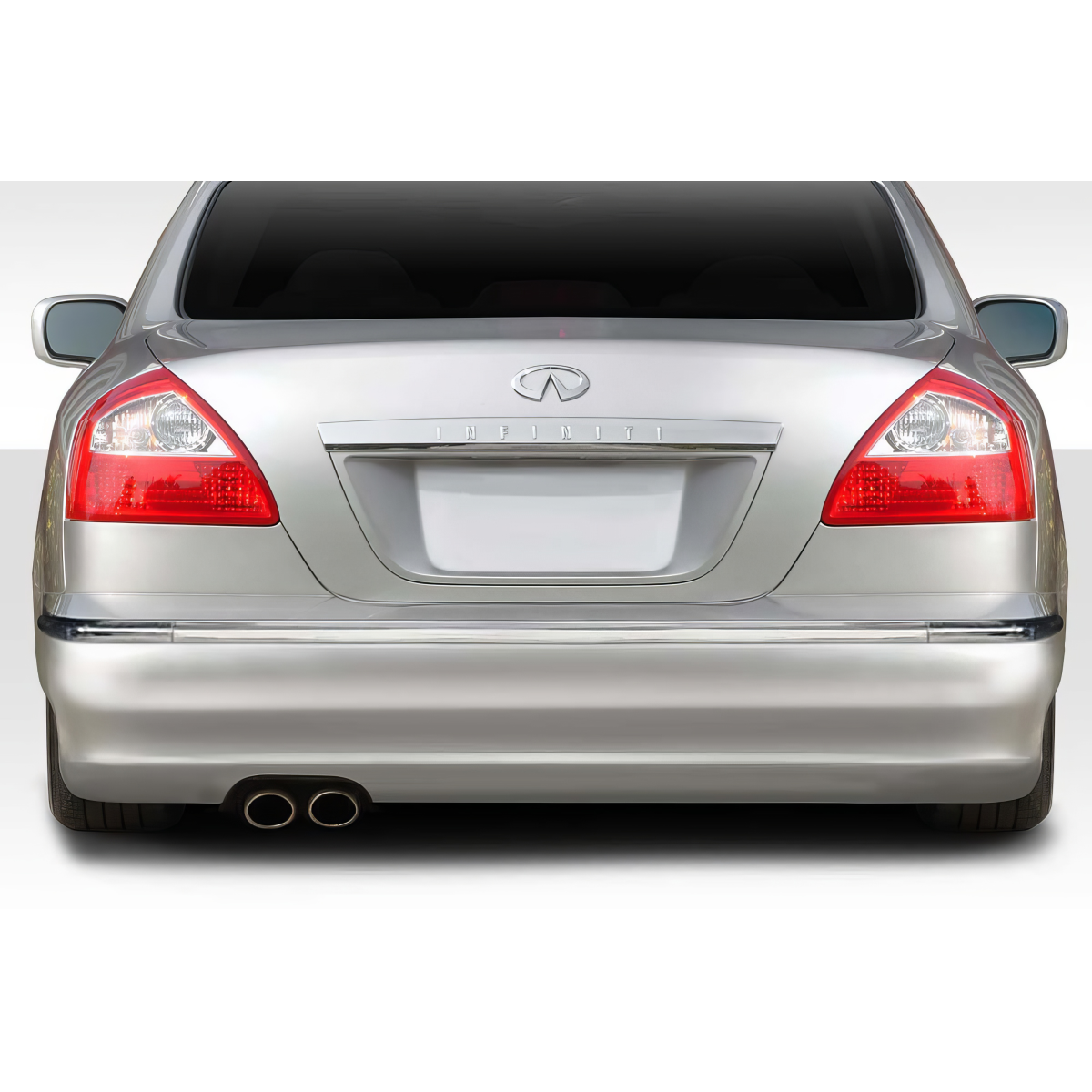 Modify your Infiniti J 2002 with our Exterior/Rear Bumpers or Lips - Rear view at a slight angle