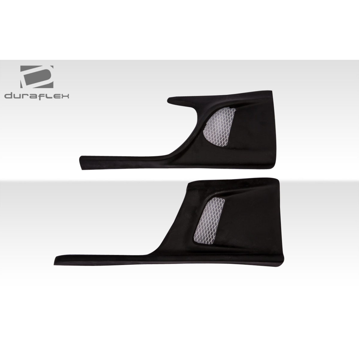 Modify your Ford Mustang 2015 with our Exterior/Side Skirts - Side view showing sleek angular design features