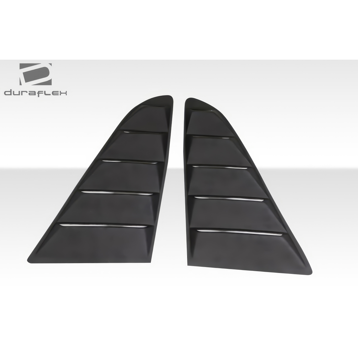 Modify your Ford Mustang 2015 with our Exterior/Scoops - Angled view of window scoops from above