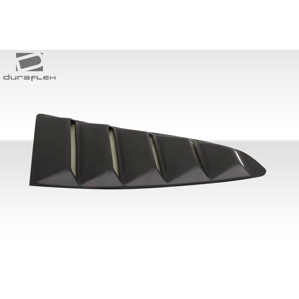 Modify your Ford Mustang 2015 with our Exterior/Scoops - Side view angled design of window scoops