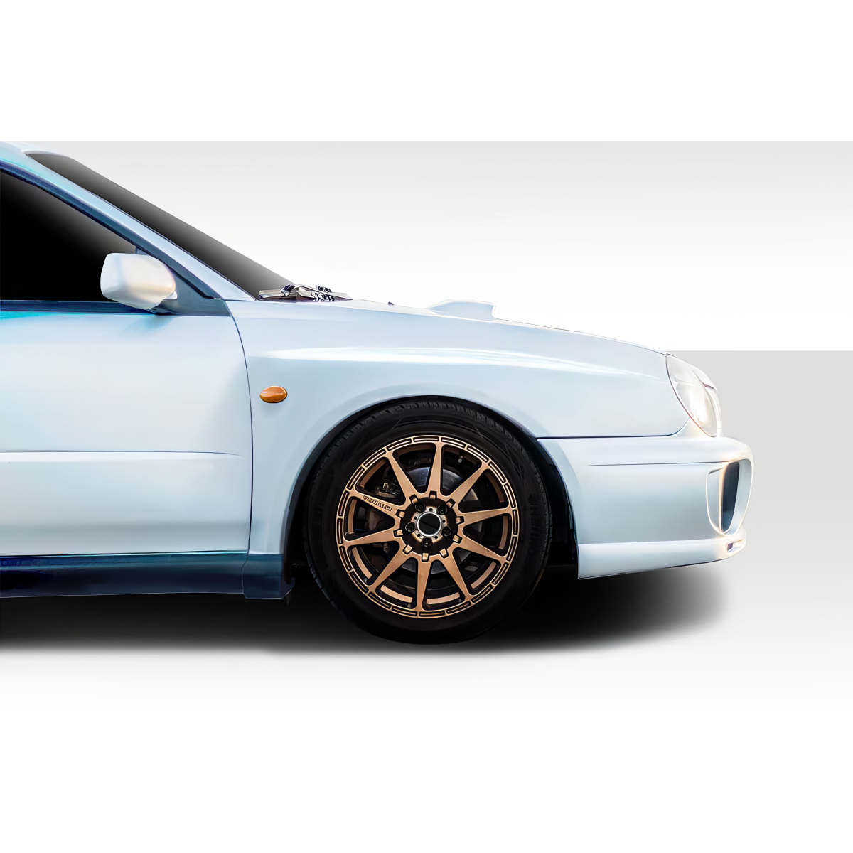 Modify your Subaru Impreza 2002 with our Exterior/Fenders - Side view of the vehicle