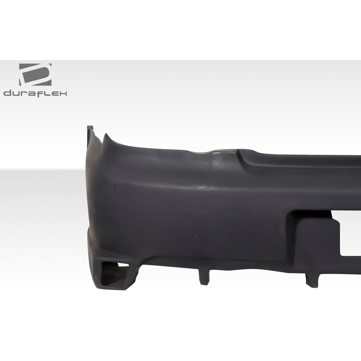 Modify your Subaru Impreza 2004 with our Exterior/Rear Bumpers - Side view showing rear bumper shape and design