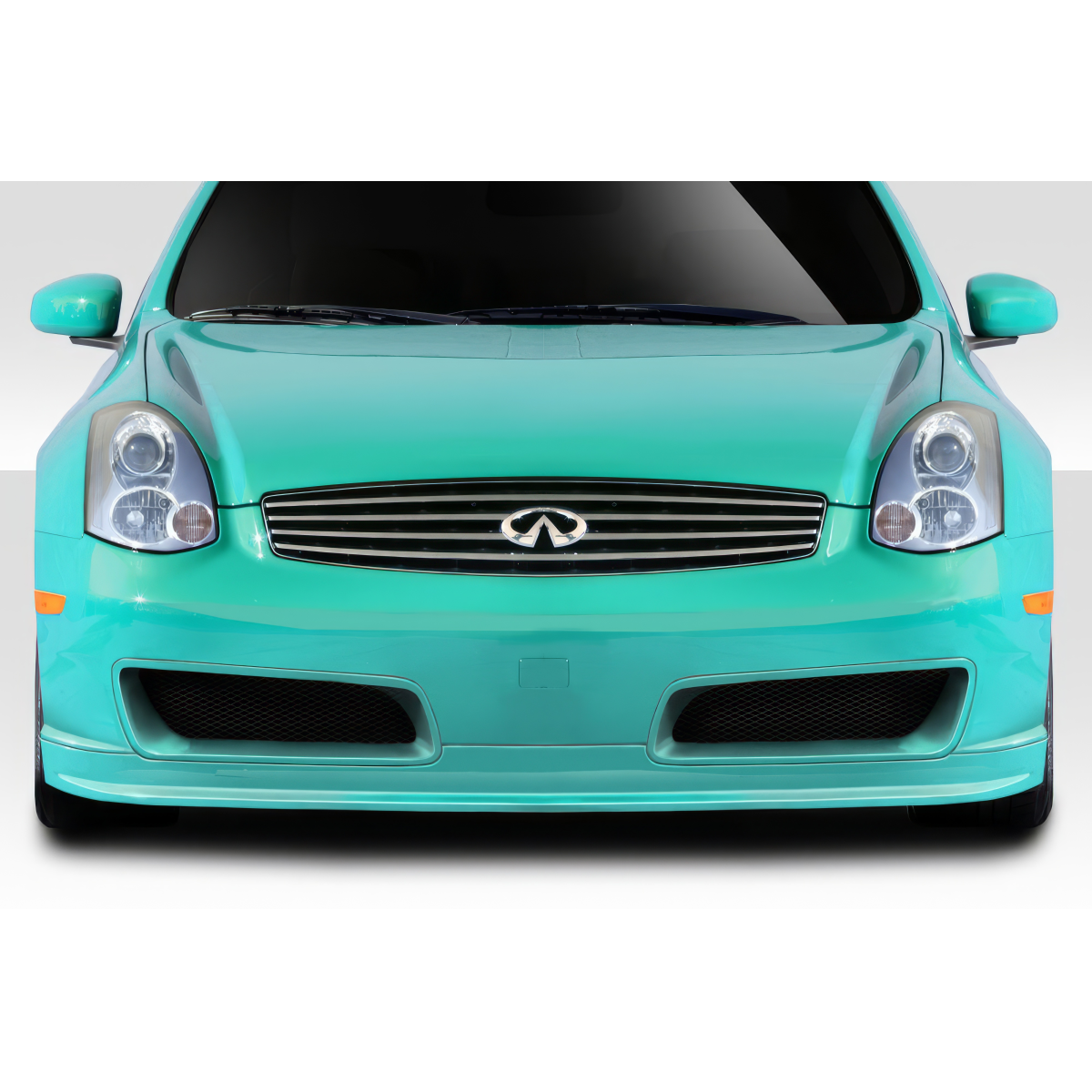 Modify your Infiniti G35 2003 with our Exterior/Front Bumpers or Lips - Front view of 2003 to 2007 Infiniti G35 bumper