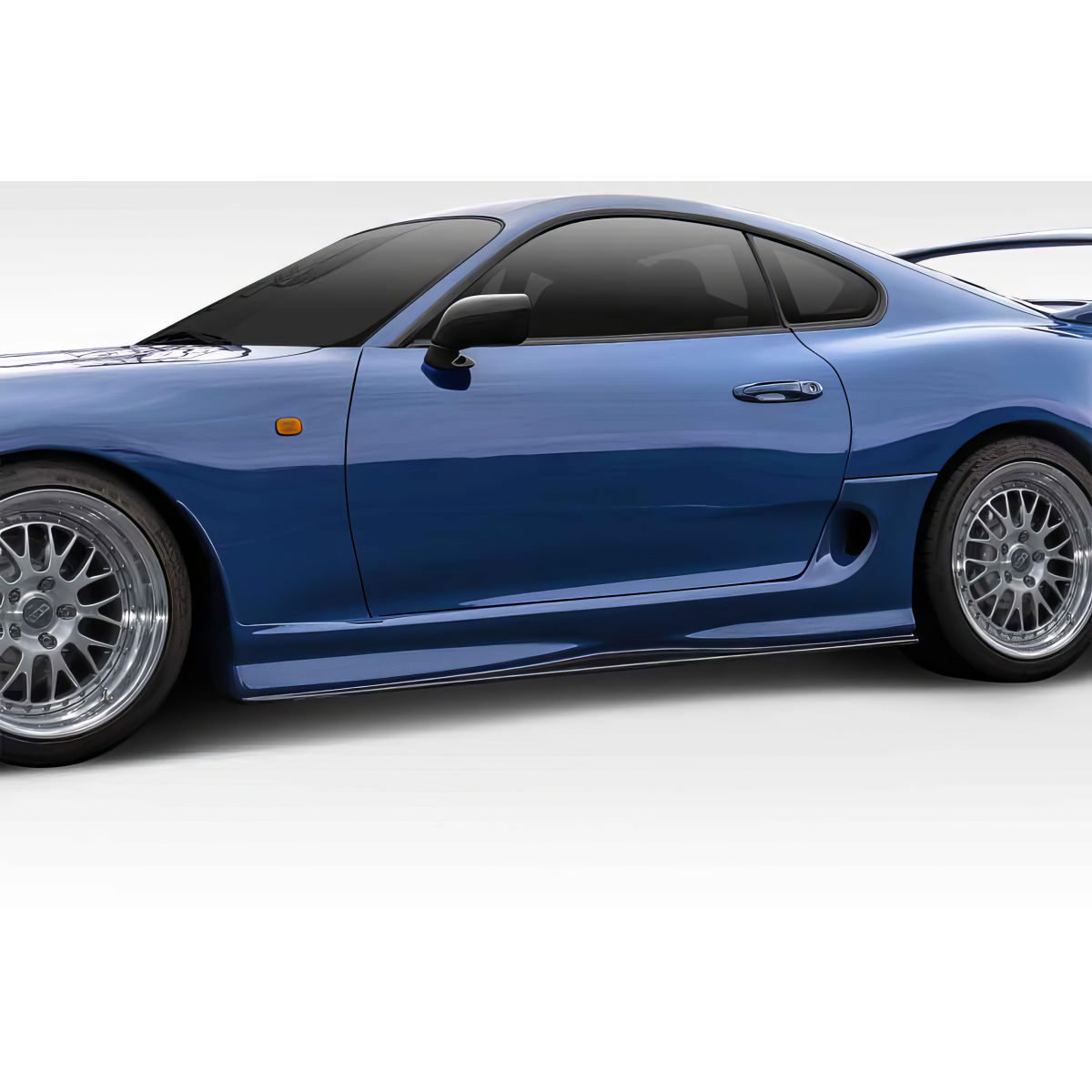 Modify your Toyota Supra 1993 with our Exterior/Side Skirts - Three quarter view from the side