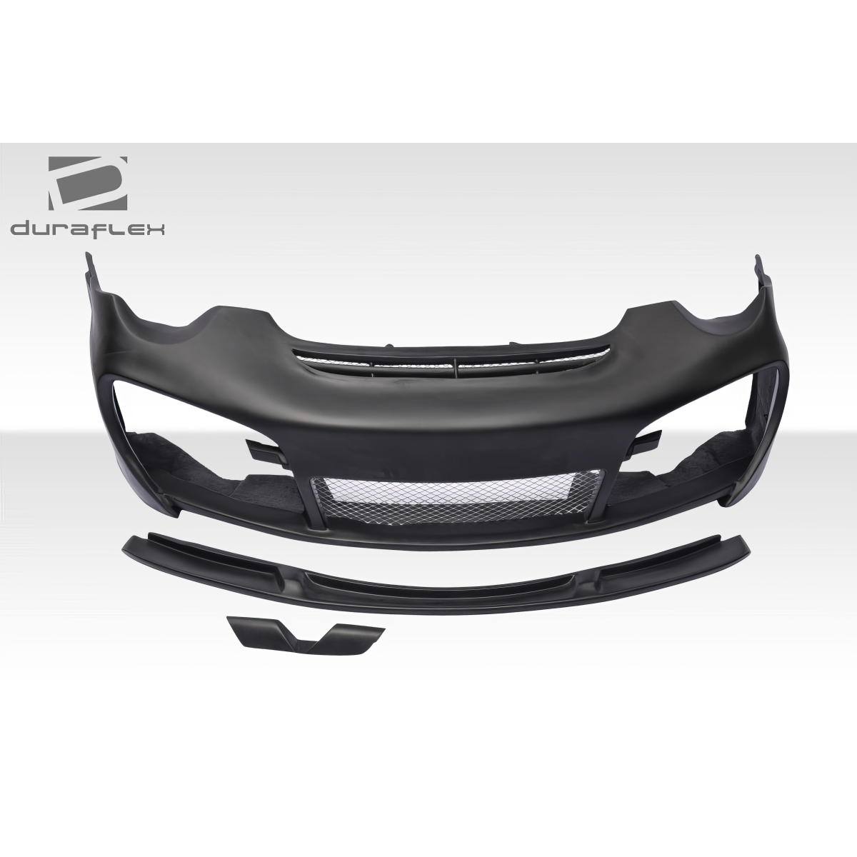 Modify your Porsche 911 2005 with our Exterior/Front Bumpers or Lips - Viewed from the front at a straight angle