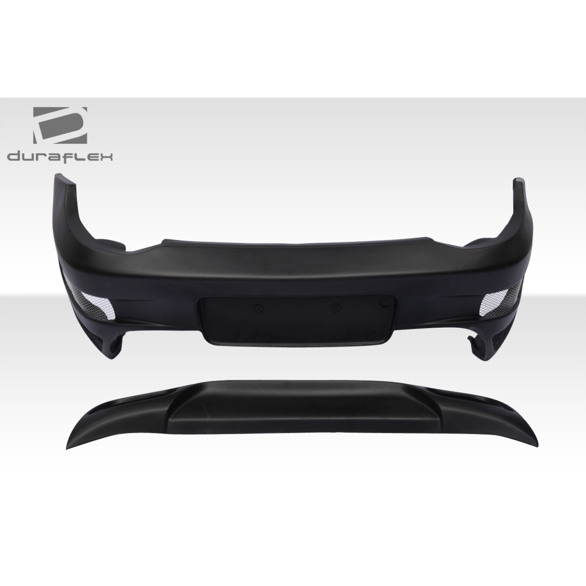 Modify your Chevrolet Corvette 2009 with our Exterior/Rear Bumpers - Front view of rear bumper at a straight angle
