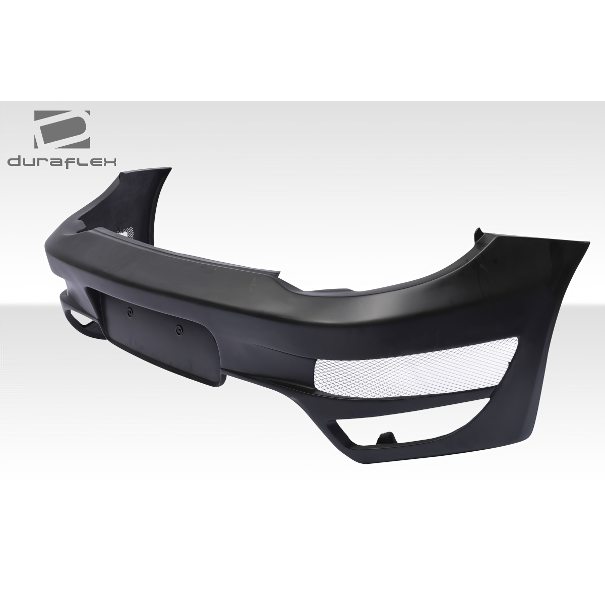Modify your Chevrolet Corvette 2009 with our Exterior/Rear Bumpers - Side angle view of the rear bumper part