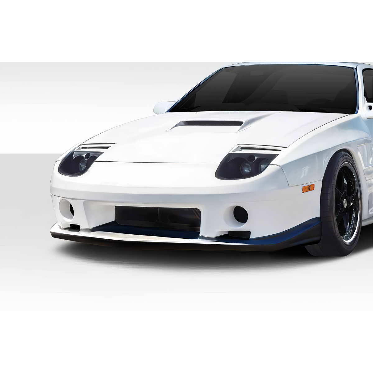 Modify your Mazda RX-7 1986 with our Exterior/Front Bumpers or Lips - Front view angle of the vehicle