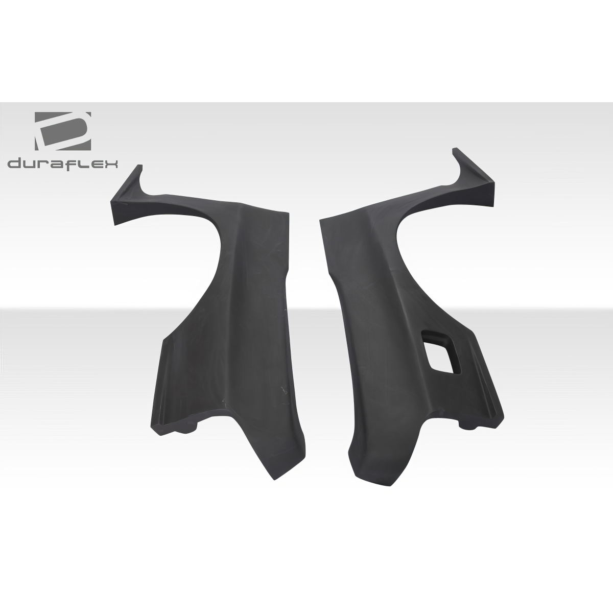 Modify your Mazda RX-7 1986 with our Exterior/Fenders - Angled view of fender parts showing design details