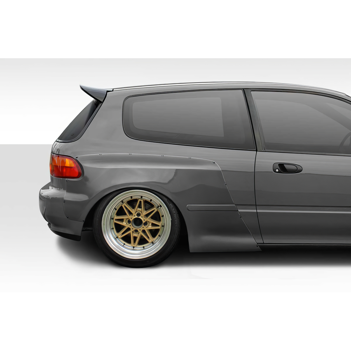 Modify your Honda Civic 1992 with our Exterior/Fenders - The image shows a side profile angle of the car