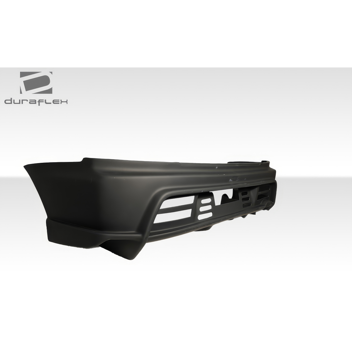 Modify your Mitsubishi Evolution 2003 with our Exterior/Rear Bumpers or Lips - Angled side view displaying rear bumper design