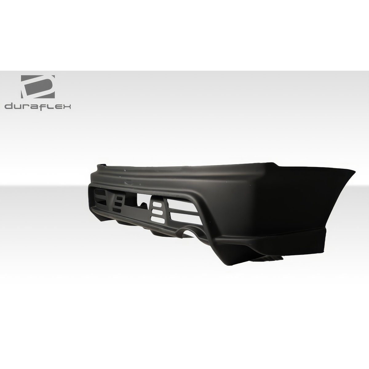 Modify your Mitsubishi Evolution 2003 with our Exterior/Rear Bumpers or Lips - Angled side view of the rear bumper