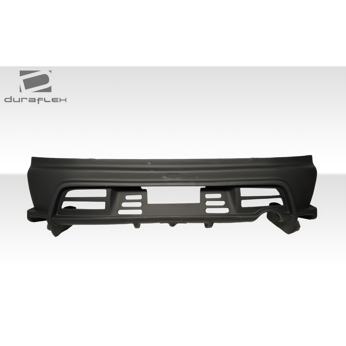 Modify your Mitsubishi Evolution 2003 with our Exterior/Rear Bumpers or Lips - Front view of rear bumper at a 0 degree angle