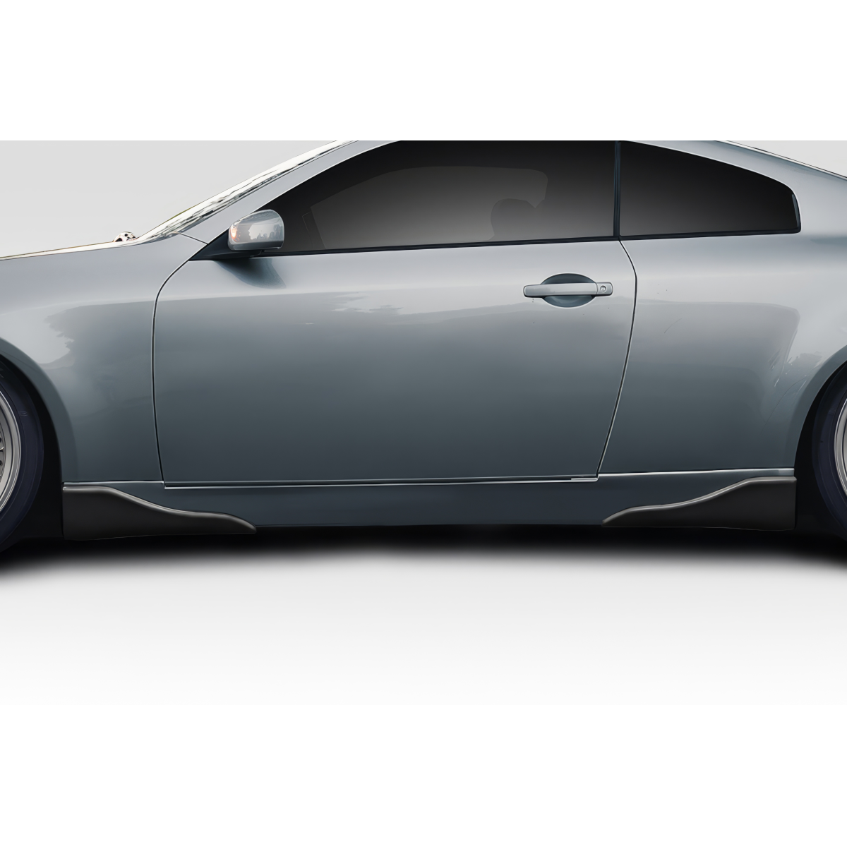 Modify your Infiniti G35 2003 with our Exterior/Side Skirts - Vehicle side view at a left angle