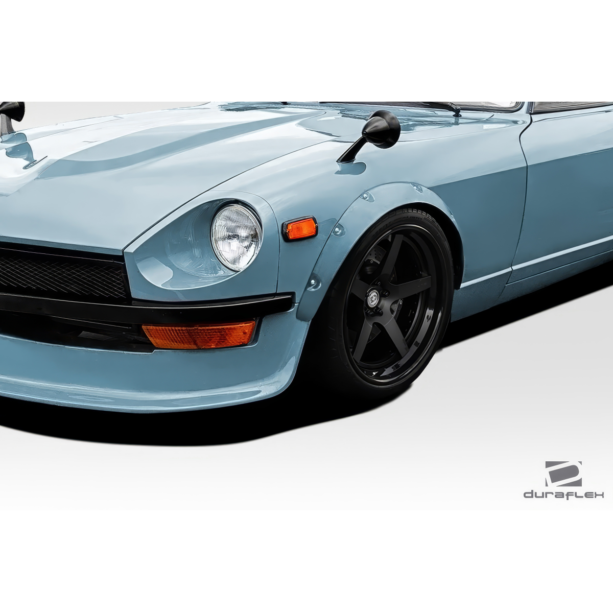 Modify your Nissan 240Z 1970 with our Exterior/Fenders - Front three quarter angle view of vehicle