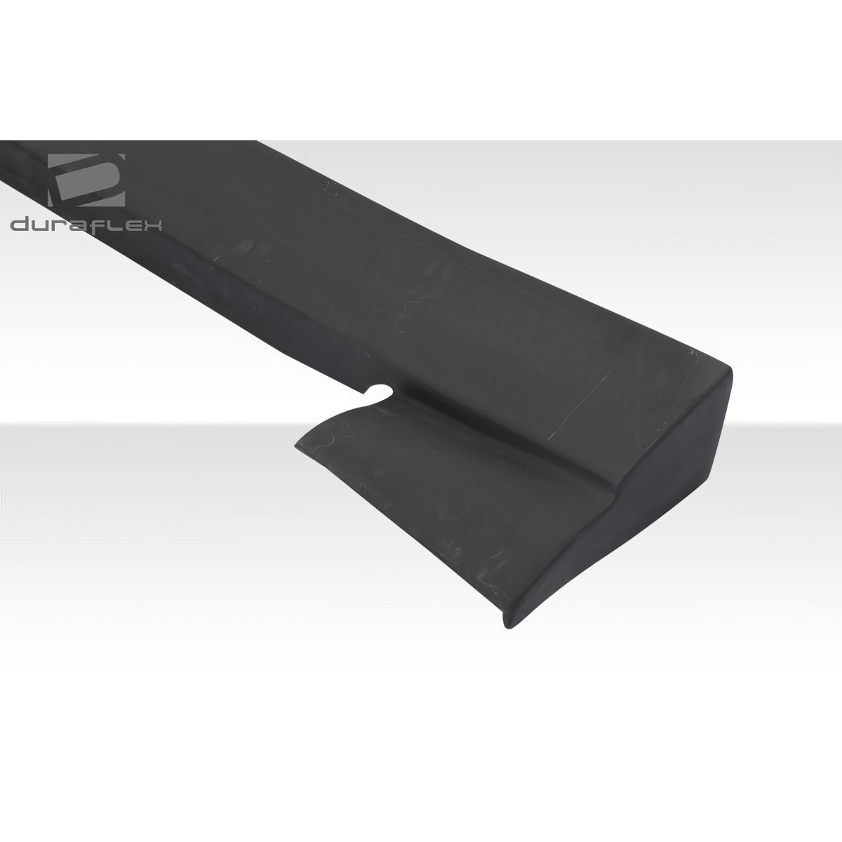 Modify your Nissan 240SX 1989 with our Exterior/Side Skirts - Side view of a car part at slight angle