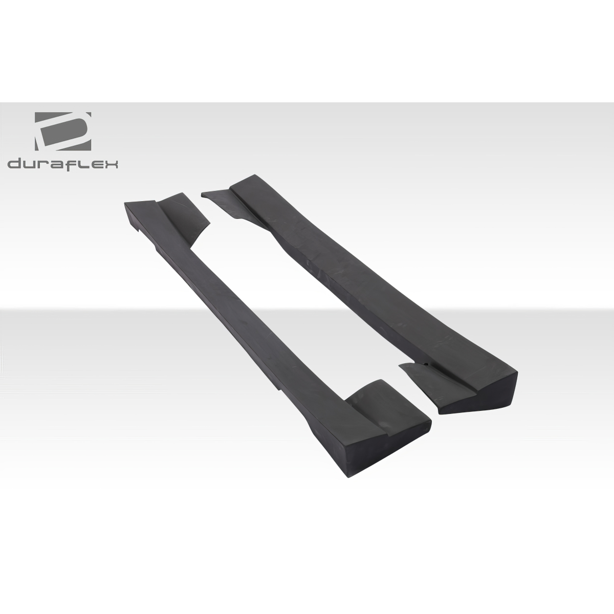 Modify your Nissan 240SX 1989 with our Exterior/Side Skirts - Side view of side skirts at a slight angle