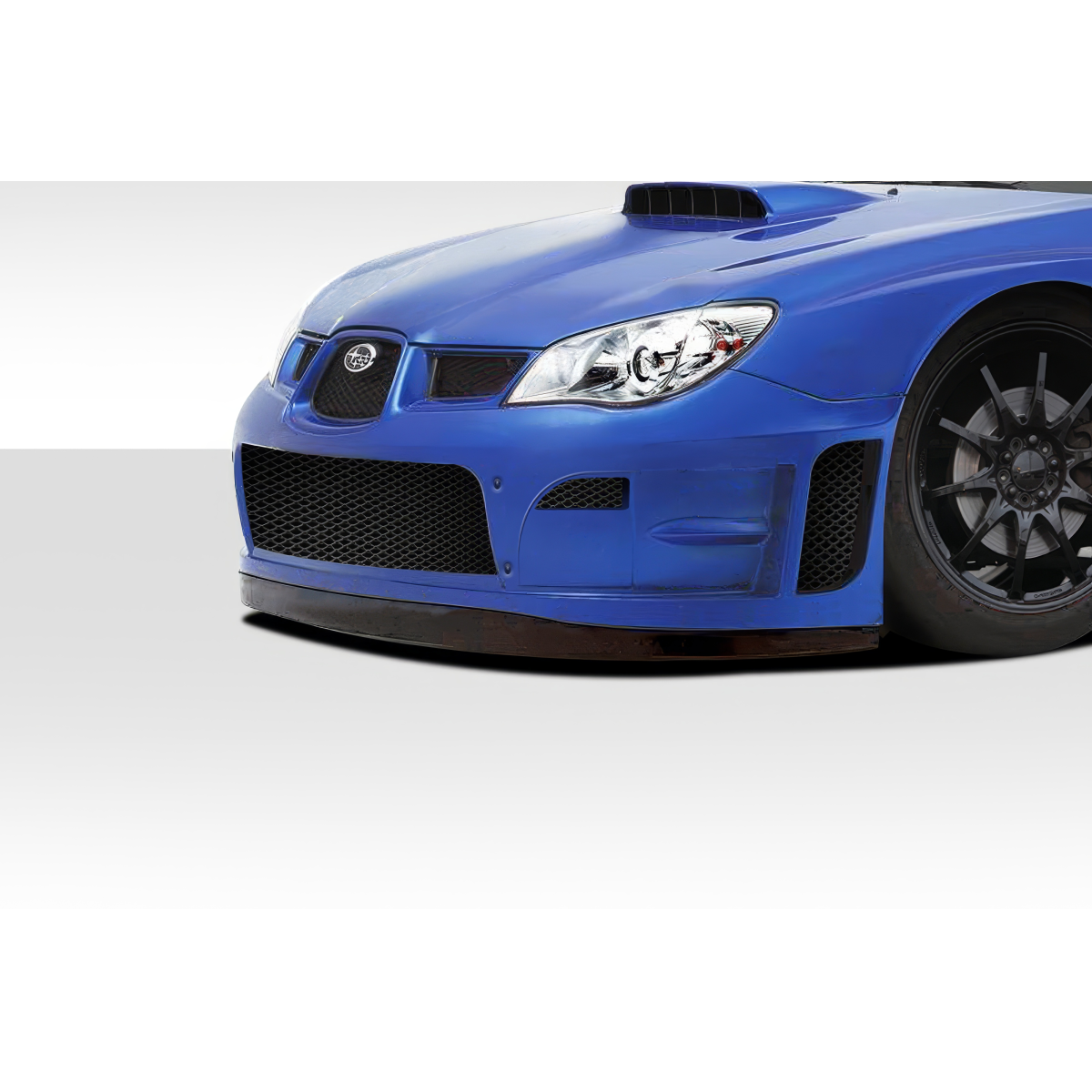 Modify your Subaru Impreza 2006 with our Exterior/Front Bumpers or Lips - Front view angle of the car part