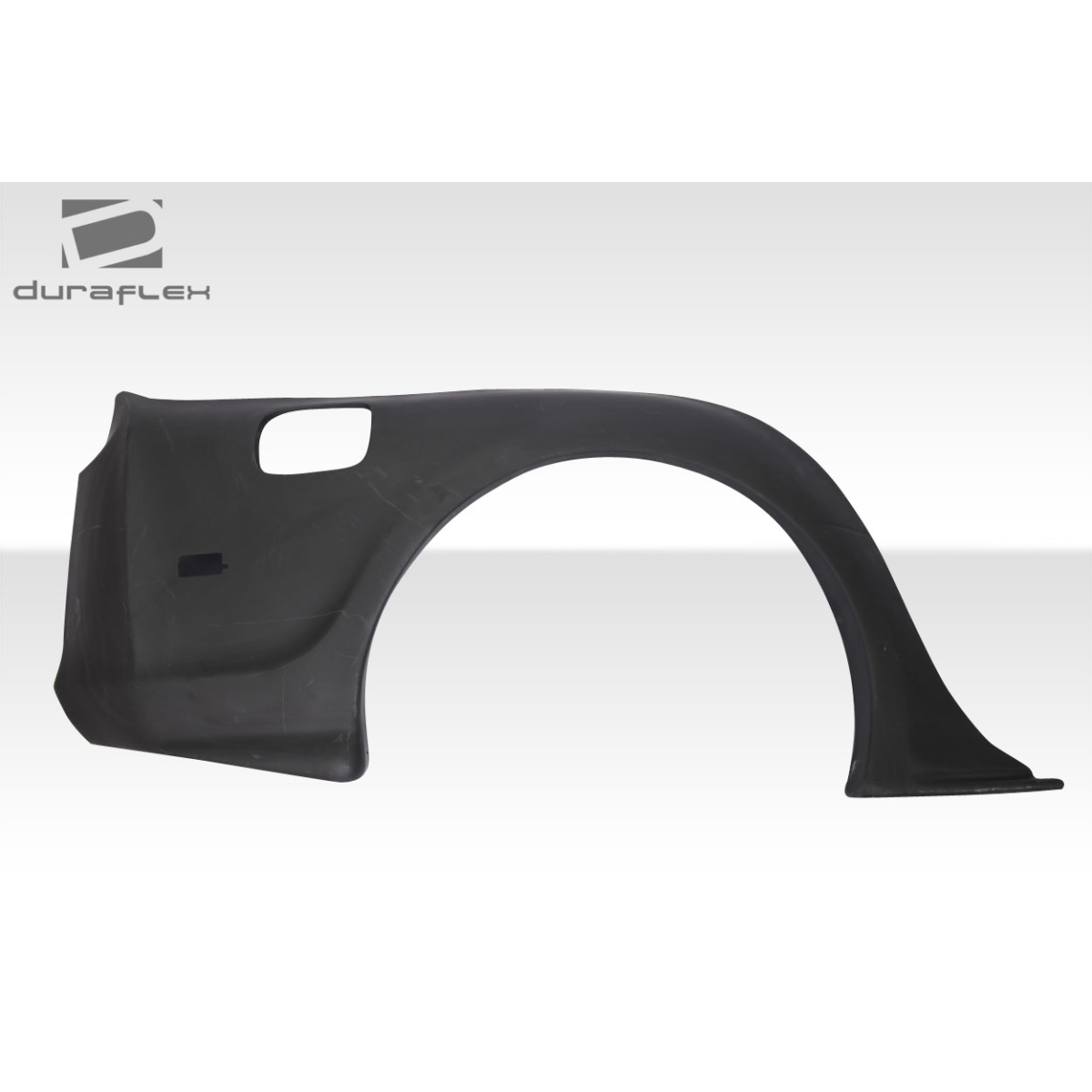 Modify your Toyota Supra 1993 with our Exterior/Fenders - Profile view of a rear fender flare