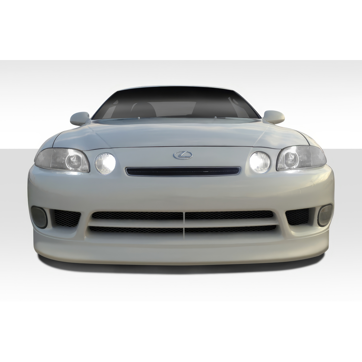 Modify your Lexus SC300 1992 with our Exterior/Front Bumpers or Lips - Front view of vehicle at eye level