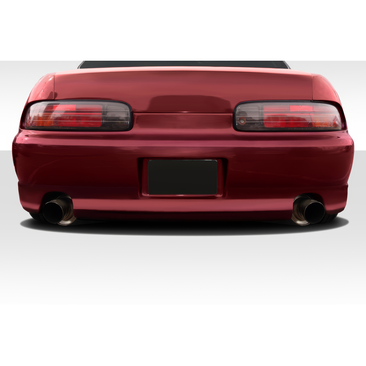 Modify your Lexus SC300 1992 with our Exterior/Rear Bumpers or Lips - Image shows rear view of car at zero degrees angle