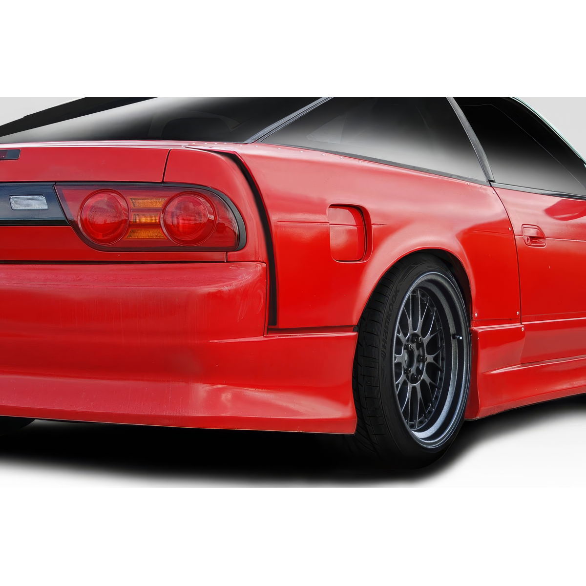 Modify your Nissan 240SX 1989 with our Exterior/Fenders - Rear angle highlighting bodywork and fender details