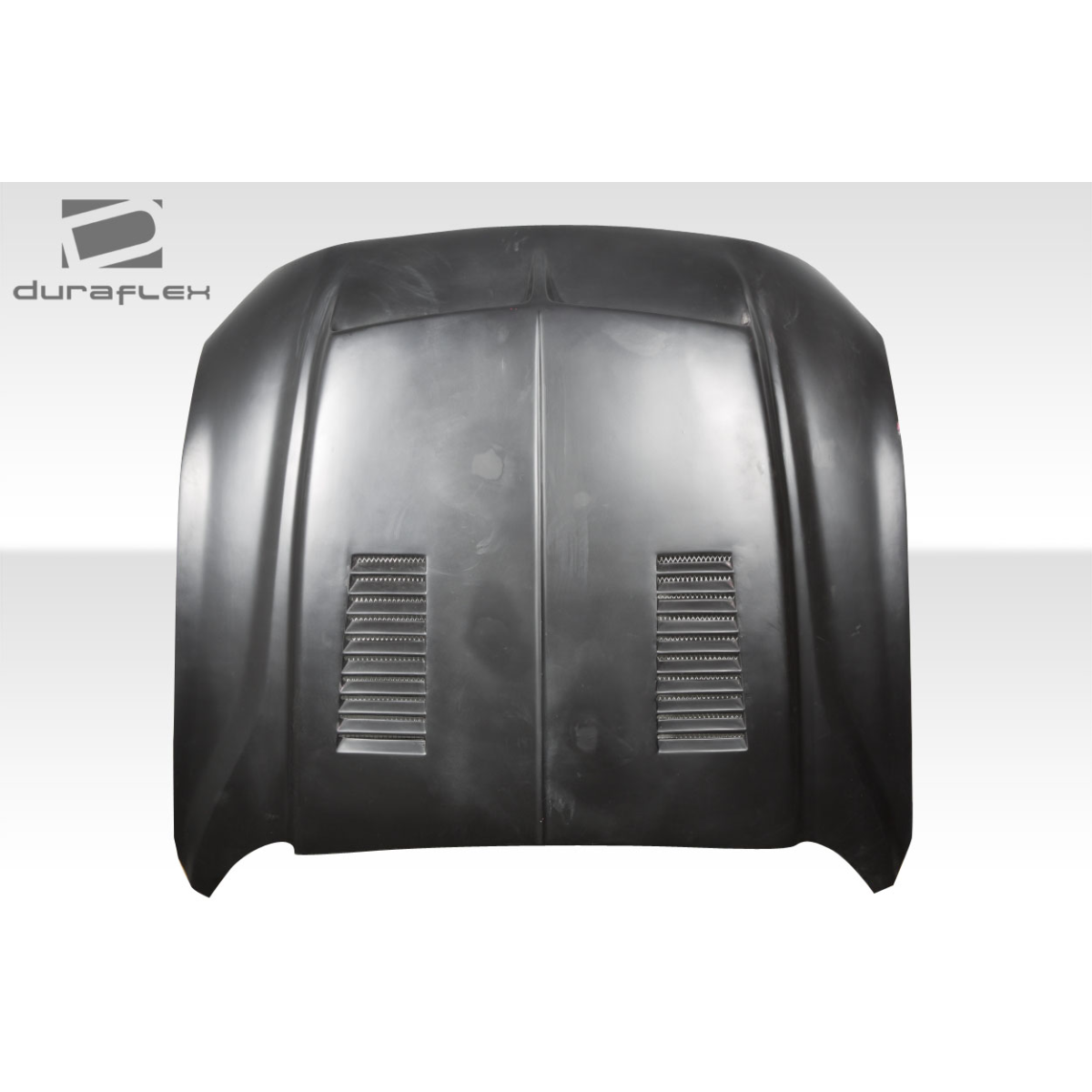 Modify your Ford Mustang 2018 with our Exterior/Hoods - Front view of vehicle hood at zero degree angle