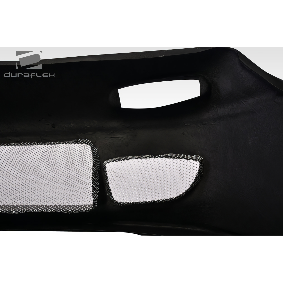 Modify your Mazda Miata 1990 with our Exterior/Front Bumpers - Front view of bumper part from slightly above angle