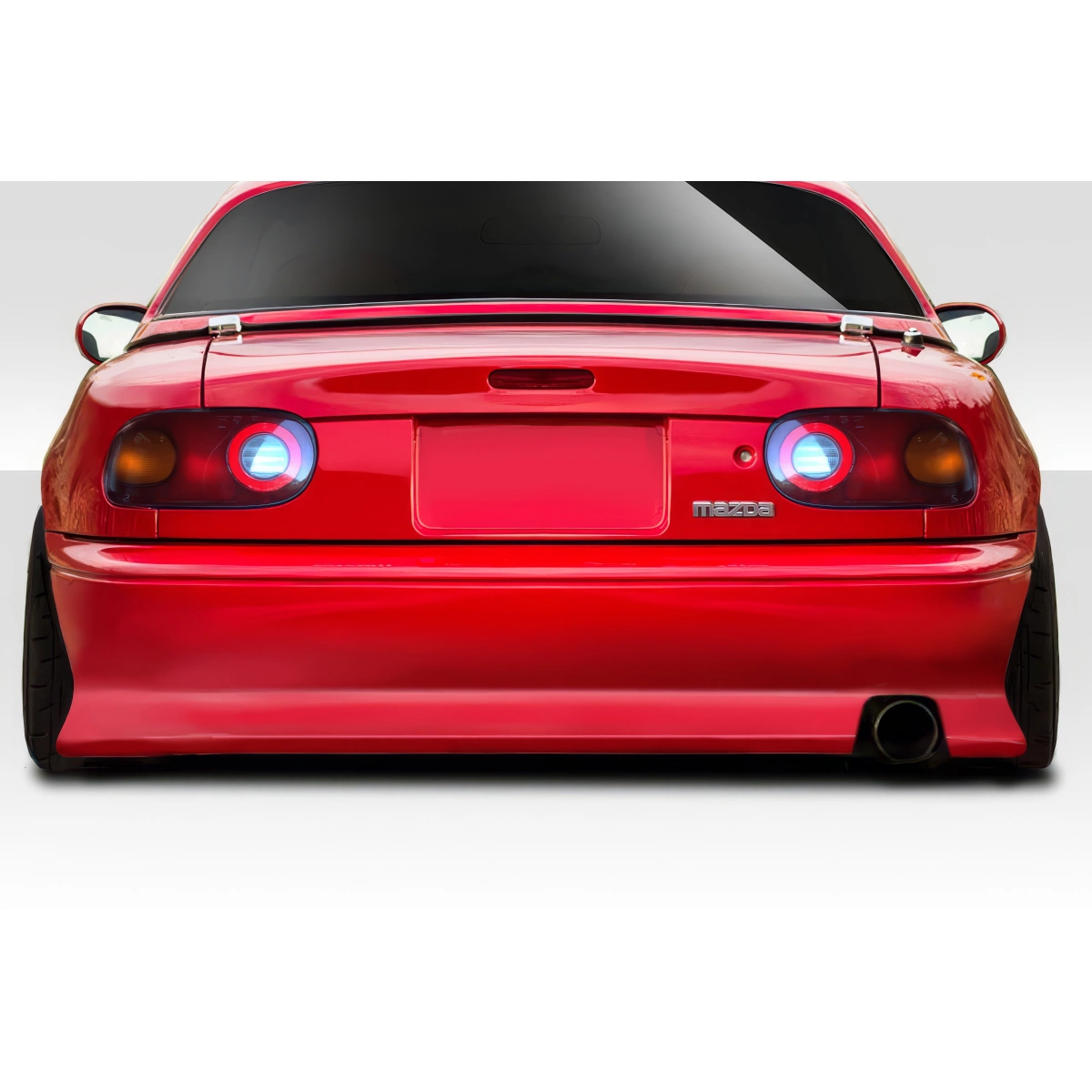1990-1997 Mazda Miata Duraflex Afterburner Rear Bumper - 1 Piece