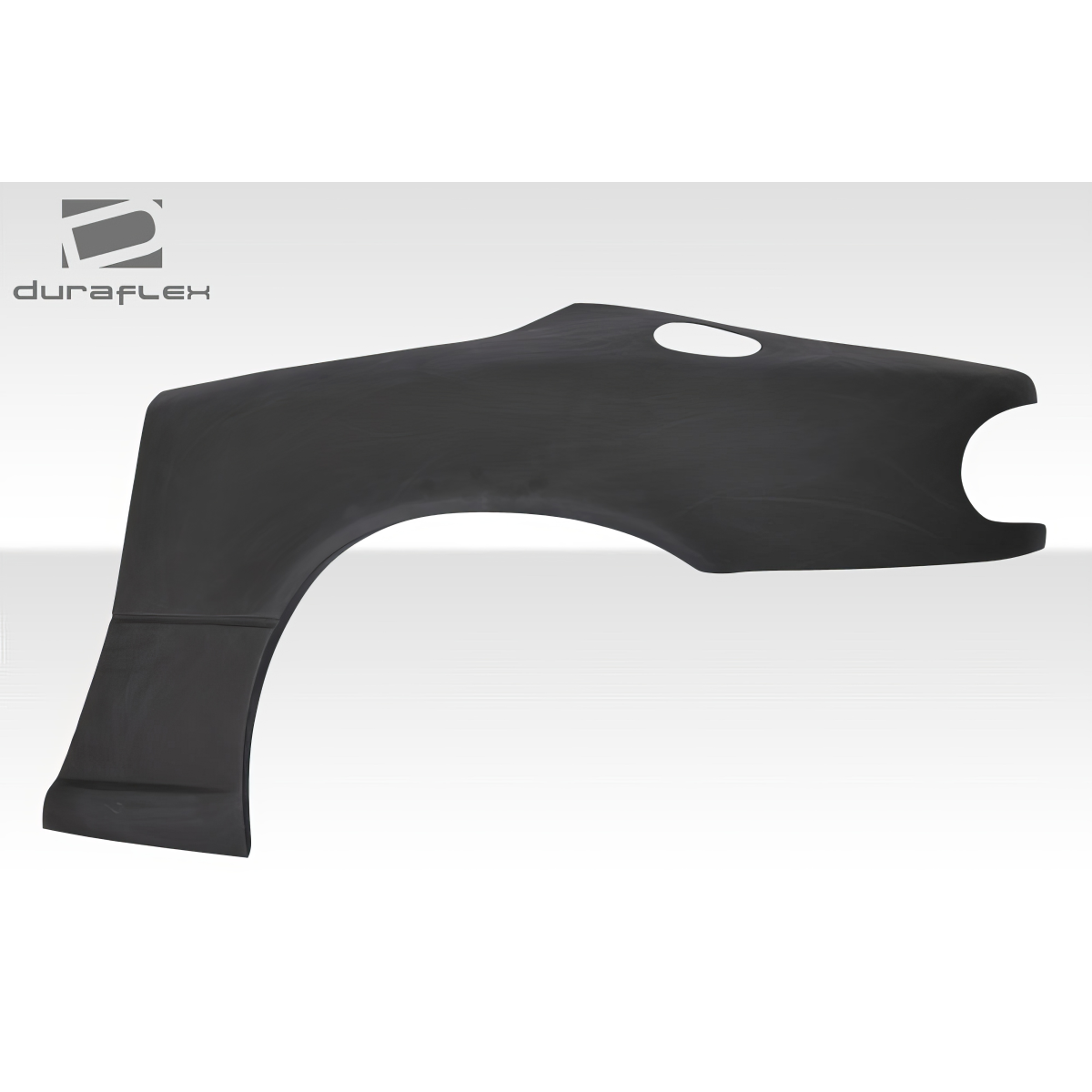 Modify your Mazda Miata 1990 with our Exterior/Fenders - Side angle view of rear fender flare part