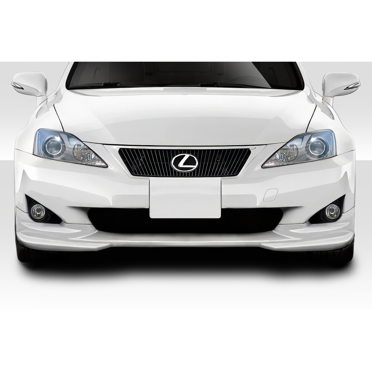 Modify your Lexus IS Series 2009 with our Exterior/Front Bumpers or Lips - Front view angle of the vehicle