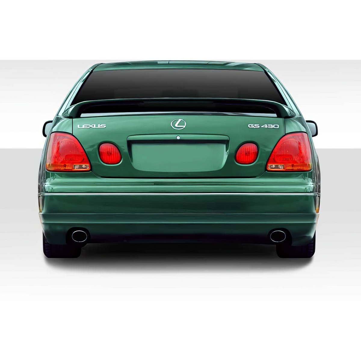 Modify your Lexus GS300 1998 with our Exterior/Rear Bumpers or Lips - Rear view angle of a Lexus GS430 car