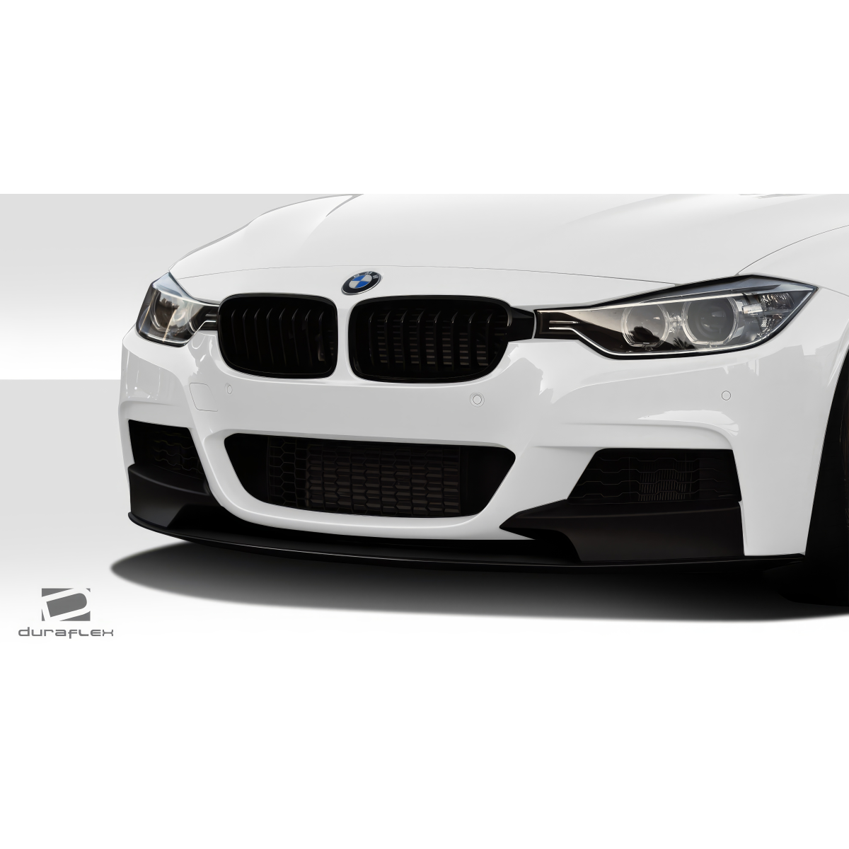 Modify your BMW 3-Series 2012 with our Exterior/Front Bumpers or Lips - Front view at a slight upward angle