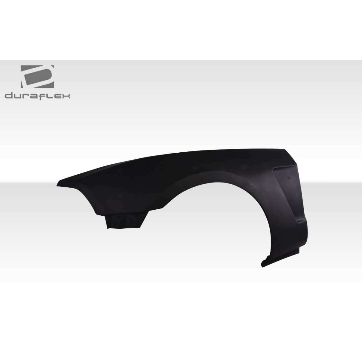 Modify your Ford Mustang 2010 with our Exterior/Fenders - Side view of fender part at a slight angle