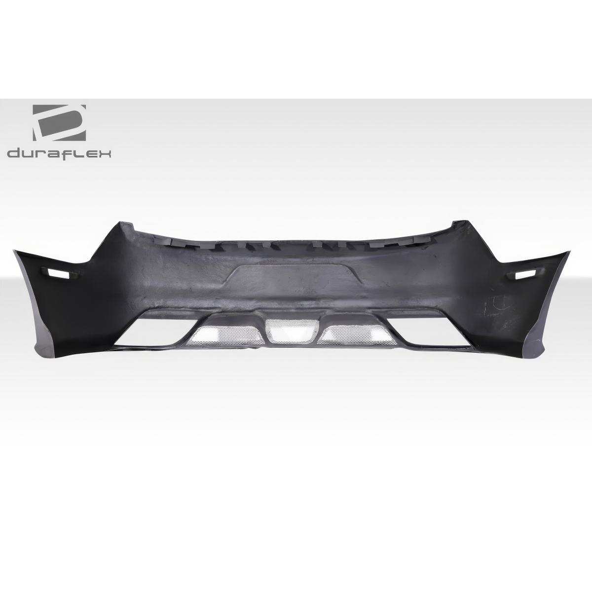 Modify your Ford Mustang 2013 with our Exterior/Rear Bumpers or Lips - Front view of rear bumper from slightly above